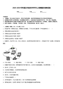 2023-2024学年重庆市宜宾市中学九上物理期末调研试题含答案