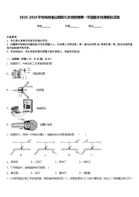 2023-2024学年陕西省山阳县九年级物理第一学期期末经典模拟试题含答案