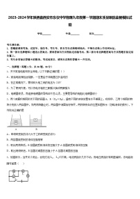 2023-2024学年陕西省西安市东仪中学物理九年级第一学期期末质量跟踪监视模拟试题含答案