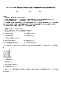 2023-2024学年陕西省西安市陕师大附中九上物理期末教学质量检测模拟试题含答案