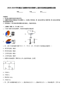 2023-2024学年黑龙江省鹤岗市名校物理九上期末质量跟踪监视模拟试题含答案