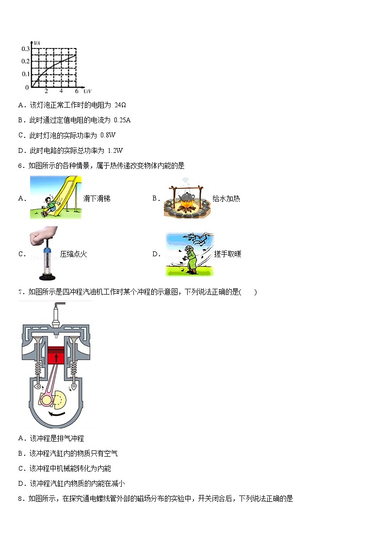 上海市上海民办张江集团学校2023-2024学年九年级物理第一学期期末质量检测试题含答案第2页