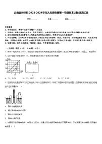 云南省师宗县2023-2024学年九年级物理第一学期期末达标测试试题含答案