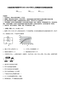 云南省弥勒市朋普中学2023-2024学年九上物理期末质量跟踪监视试题含答案