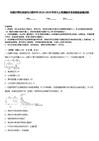 内蒙古鄂托克旗乌兰镇中学2023-2024学年九上物理期末质量跟踪监视试题含答案