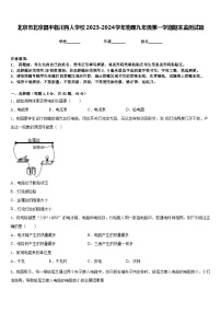 北京市北京昌平临川育人学校2023-2024学年物理九年级第一学期期末监测试题含答案