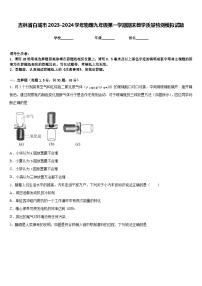 吉林省白城市2023-2024学年物理九年级第一学期期末教学质量检测模拟试题含答案