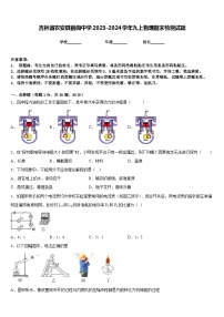 吉林省农安县前岗中学2023-2024学年九上物理期末检测试题含答案