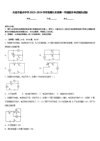 吕梁市重点中学2023-2024学年物理九年级第一学期期末考试模拟试题含答案