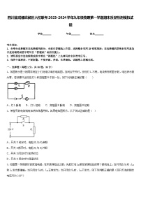 四川省成都武侯区六校联考2023-2024学年九年级物理第一学期期末质量检测模拟试题含答案