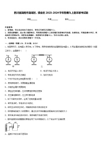 四川省简阳市简城区、镇金区2023-2024学年物理九上期末联考试题含答案