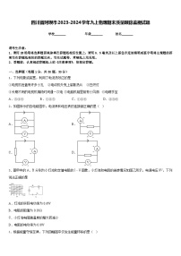 四川省阿坝市2023-2024学年九上物理期末质量跟踪监视试题含答案