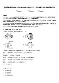 安徽省亳州市涡阳县王元中学2023-2024学年九上物理期末学业质量监测模拟试题含答案