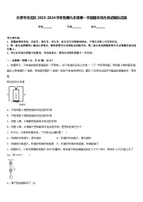 天津市河北区2023-2024学年物理九年级第一学期期末综合测试模拟试题含答案