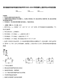 四川省南充市高坪区南充市高坪中学2023-2024学年物理九上期末学业水平测试试题含答案