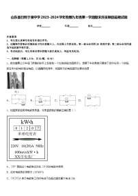 山东省日照于里中学2023-2024学年物理九年级第一学期期末质量跟踪监视试题含答案