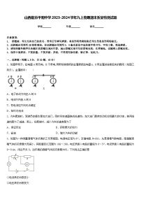 山西临汾平阳中学2023-2024学年九上物理期末质量检测试题含答案