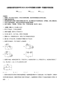 山西省运城市实验中学2023-2024学年物理九年级第一学期期末检测试题含答案