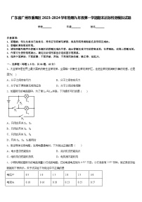 广东省广州市番禺区2023-2024学年物理九年级第一学期期末达标检测模拟试题含答案