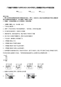 广西南宁市第四十九中学2023-2024学年九上物理期末学业水平测试试题含答案