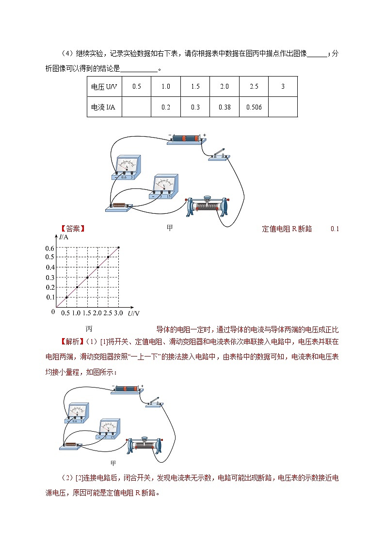 专题34   实验题——电（磁）（二）  备战中考物理重难点题型专题突破03