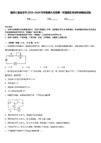 期浙江省金华市2023-2024学年物理九年级第一学期期末质量检测模拟试题含答案