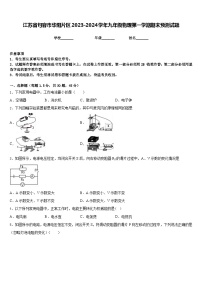 江苏省句容市华阳片区2023-2024学年九年级物理第一学期期末预测试题含答案