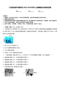 江苏省句容市华阳学校2023-2024学年九上物理期末达标测试试题含答案