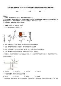 江苏省盐城市中学2023-2024学年物理九上期末学业水平测试模拟试题含答案