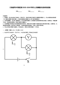 江西省萍乡市莲花县2023-2024学年九上物理期末达标检测试题含答案