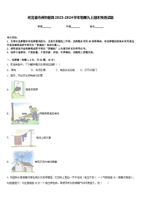 河北省沧州市献县2023-2024学年物理九上期末预测试题含答案