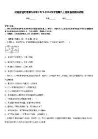 河南省信阳市第九中学2023-2024学年物理九上期末监测模拟试题含答案