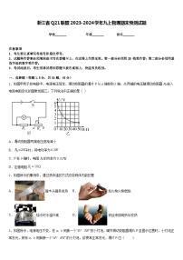 浙江省Q21联盟2023-2024学年九上物理期末预测试题含答案