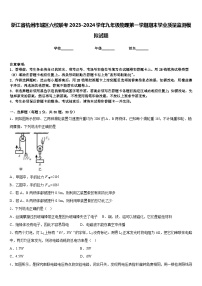 浙江省杭州市城区六校联考2023-2024学年九年级物理第一学期期末学业质量监测模拟试题含答案