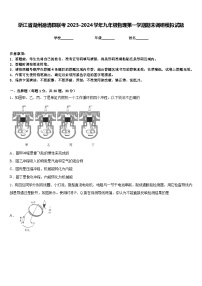 浙江省湖州德清县联考2023-2024学年九年级物理第一学期期末调研模拟试题含答案