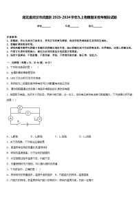 湖北省武汉市武昌区2023-2024学年九上物理期末统考模拟试题含答案