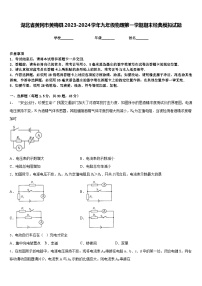 湖北省黄冈市黄梅县2023-2024学年九年级物理第一学期期末经典模拟试题含答案