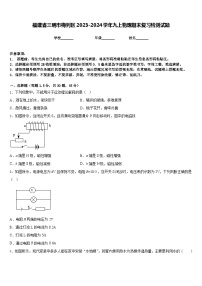 福建省三明市梅列区2023-2024学年九上物理期末复习检测试题含答案