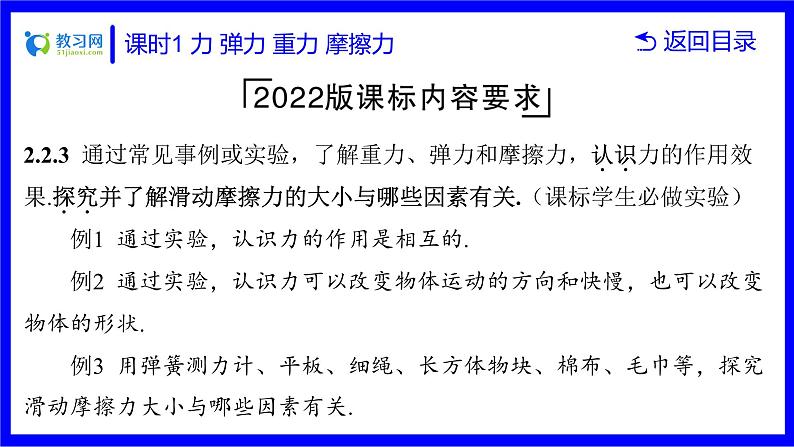 物理中考复习考点研究 第六讲 力 运动和力 课时1 力 弹力 重力 摩擦力 PPT课件07