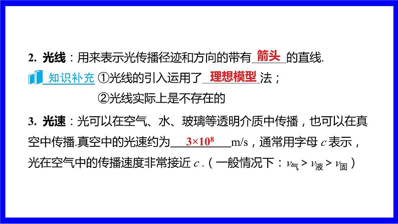 物理中考复习考点研究 模块二 光学  命题点1 光现象的辨识、解释（10年7考） 命题点2 光现象规律、特点及作图（10年5考） PPT课件第3页