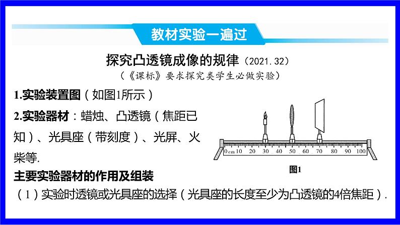 物理中考复习考点研究 模块二 光学  命题点5 凸透镜成像规律（10年9考） PPT课件第7页