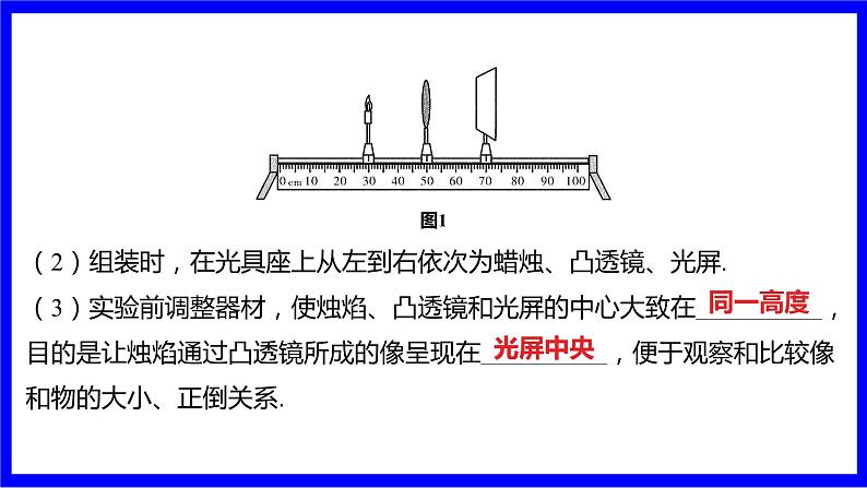 物理中考复习考点研究 模块二 光学  命题点5 凸透镜成像规律（10年9考） PPT课件第8页