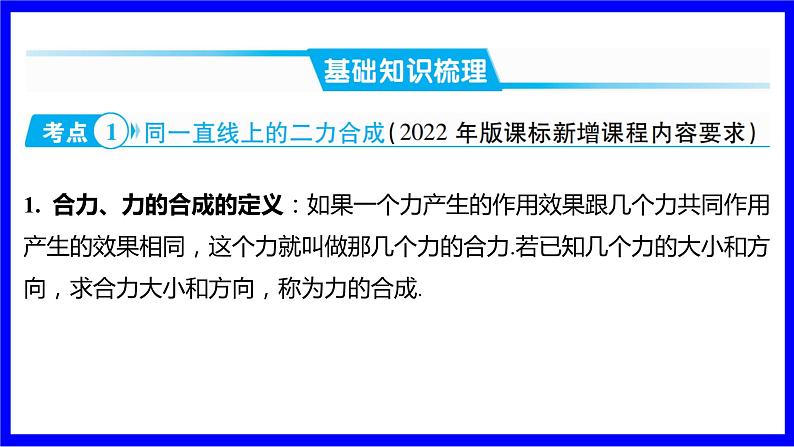 物理中考复习考点研究 模块四 力学  命题点6 二力平衡（10年2考） PPT课件第2页