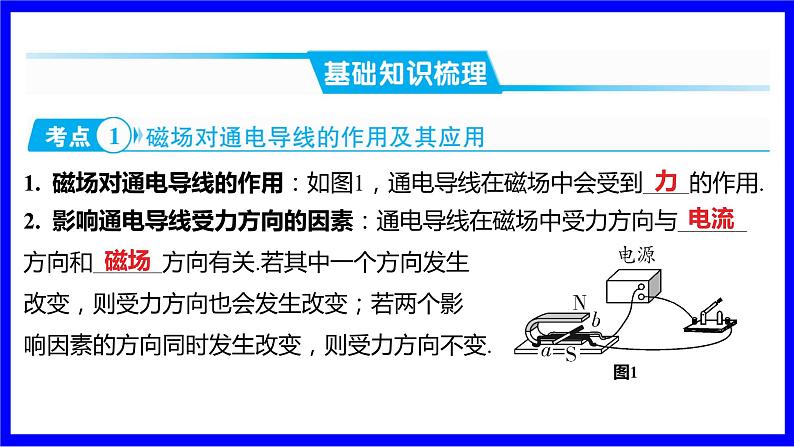 物理中考复习考点研究 模块五 电学  大单元5 电与磁 PPT课件02