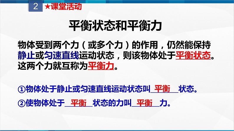 课时8.2 二力平衡（课件）-2023-2024学年八年级物理下册同步精品课件+练习（人教版）第4页