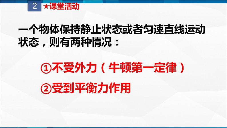 课时8.2 二力平衡（课件）-2023-2024学年八年级物理下册同步精品课件+练习（人教版）第5页