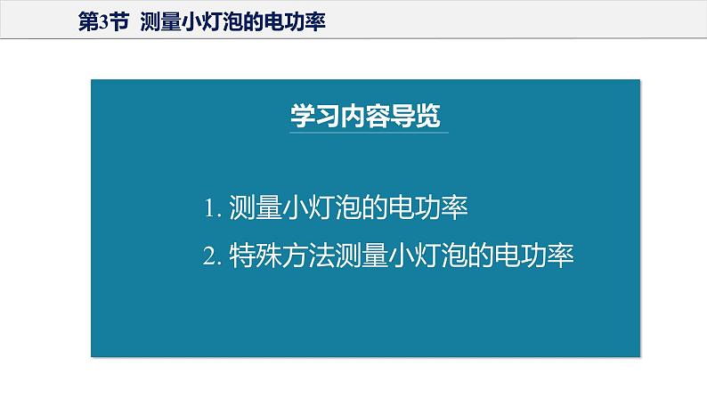 18.3+测量小灯泡的电功率（教学课件）-2023-2024学年九年级物理全一册同步精品课件+分层作业+导学案（人教版）04