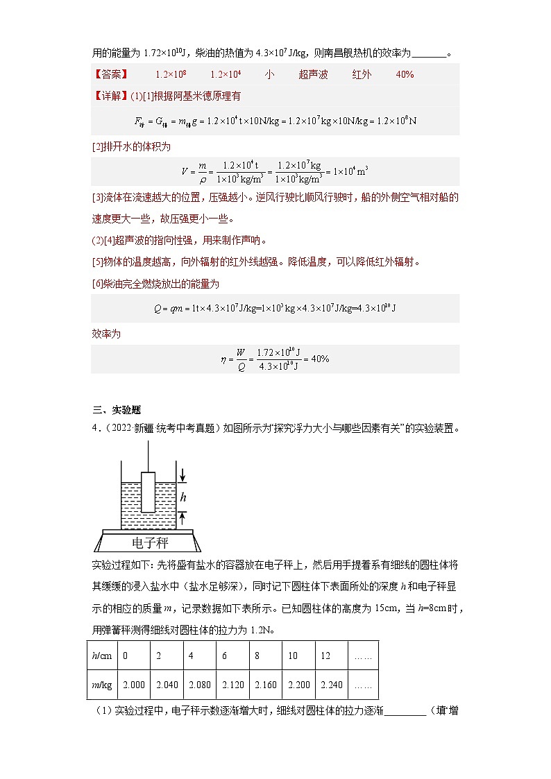 专题09 浮力(解析版)第3页