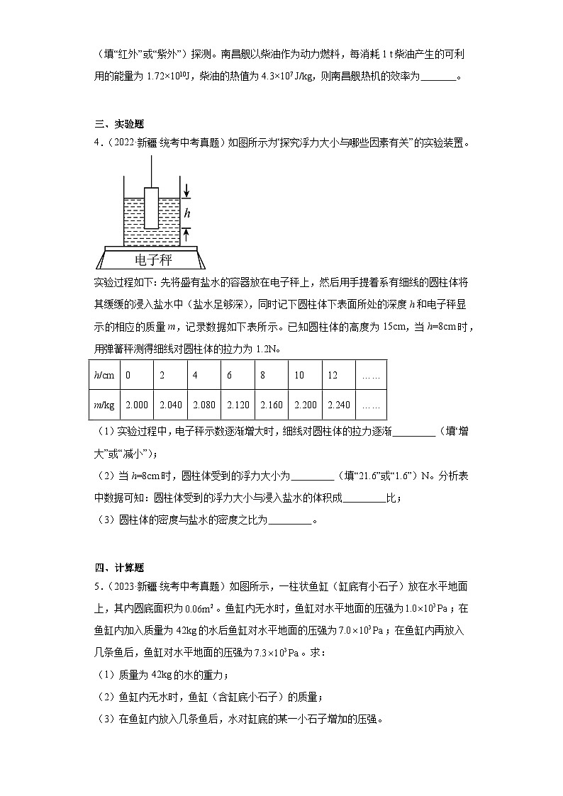 专题09 浮力(原卷版)第2页