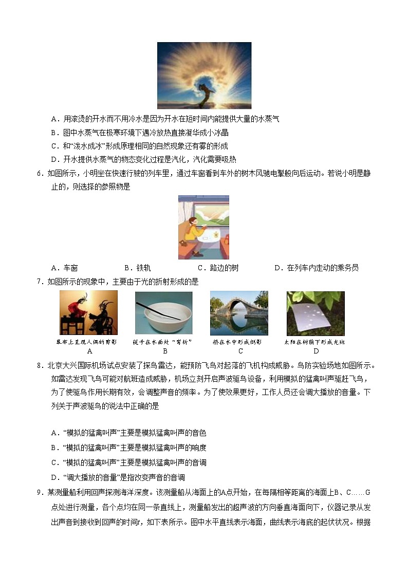【开学摸底考】八年级物理（北京专用）-2023-2024学年初中下学期开学摸底考试卷.zip02